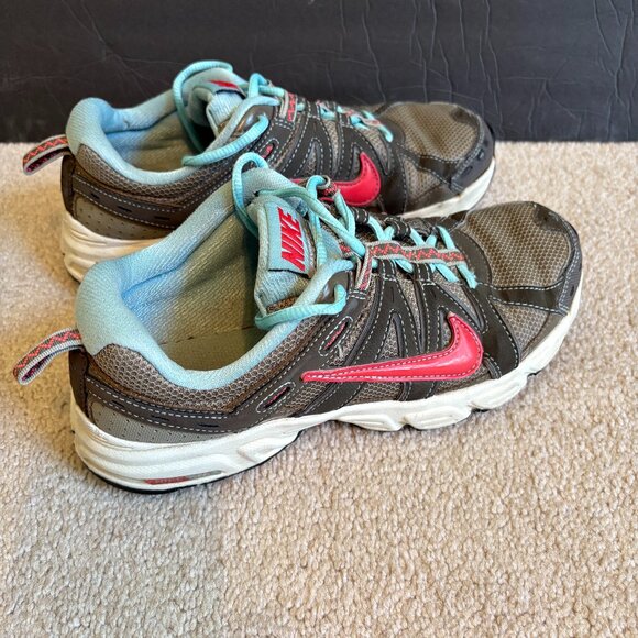 Nike Alvord 8 Women's Trail Running Hiking Shoes Size 8.5 Gray Blue Red - Picture 1 of 10